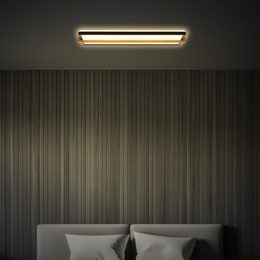 Briloner 3846015 - REMSA LED-laelamp 22W/230V 3000K 60,5x20 cm must