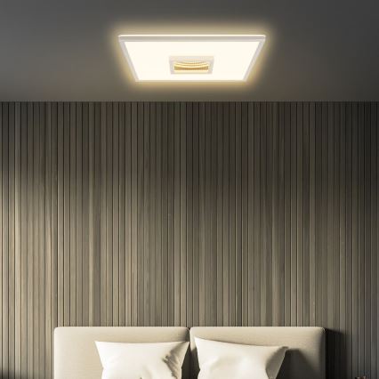 Briloner 3848014 - LED laelamp TORO LED/18W/230V 42x42 cm mattkroom