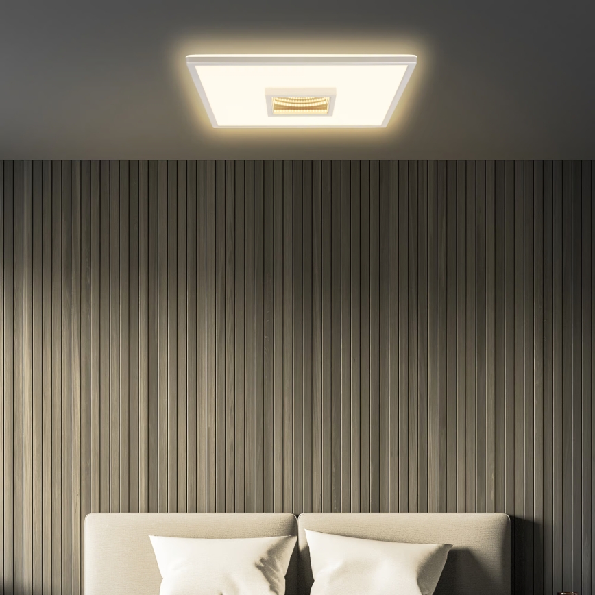 Briloner 3848014 - LED laelamp TORO LED/18W/230V 42x42 cm mattkroom