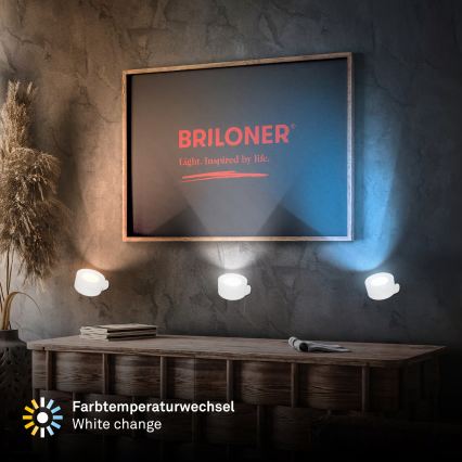 Briloner 3896016 - LED hämardatav laetav seinavalgusti TARI LED/1,6W/5V 1500 mAh valge