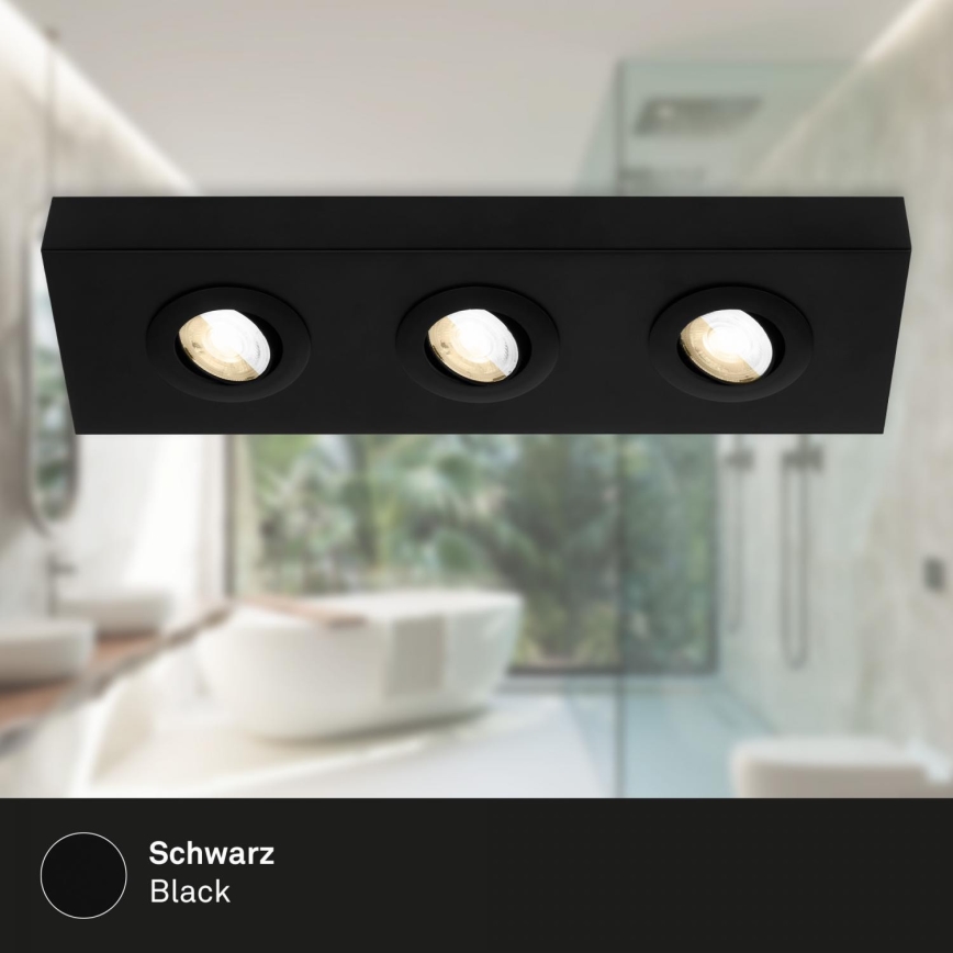 Briloner 3996035 - LED Kohtvalgusti CTS 3xLED/4W/230V 2700/4000K must