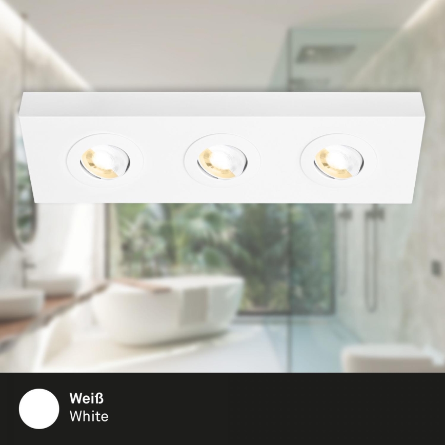 Briloner 3996036 - LED Kohtvalgusti CTS 3xLED/4W/230V 2700/4000K valge