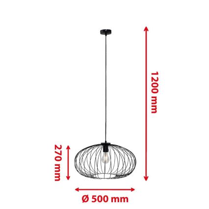 Briloner 4023-015 - Lühter KAGO 1xE27/60W/230V