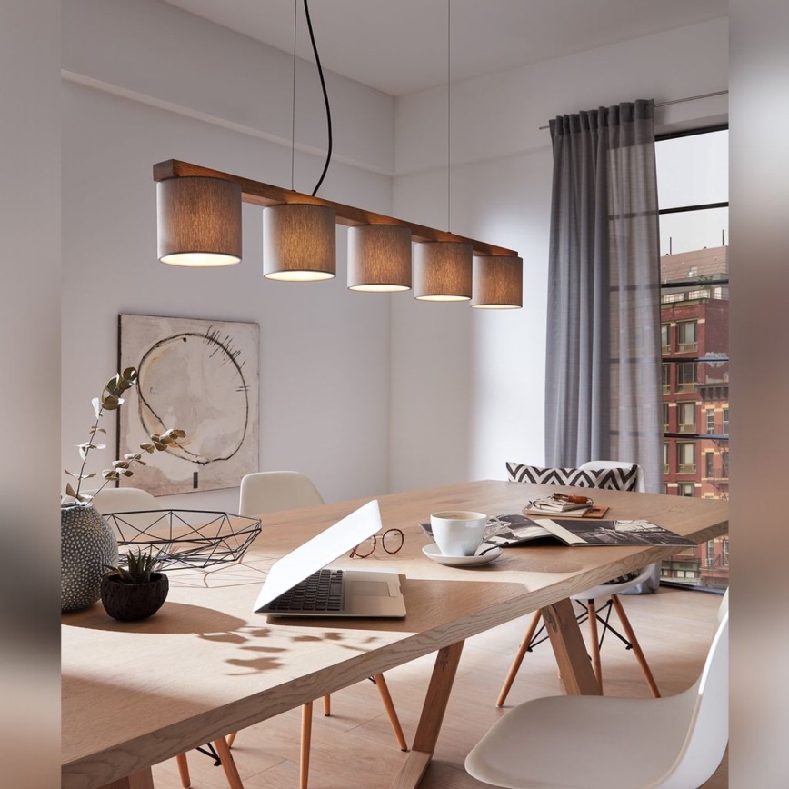 Briloner 4075-054 - kaabliga rippvalgusti 5xE14/25W/230V