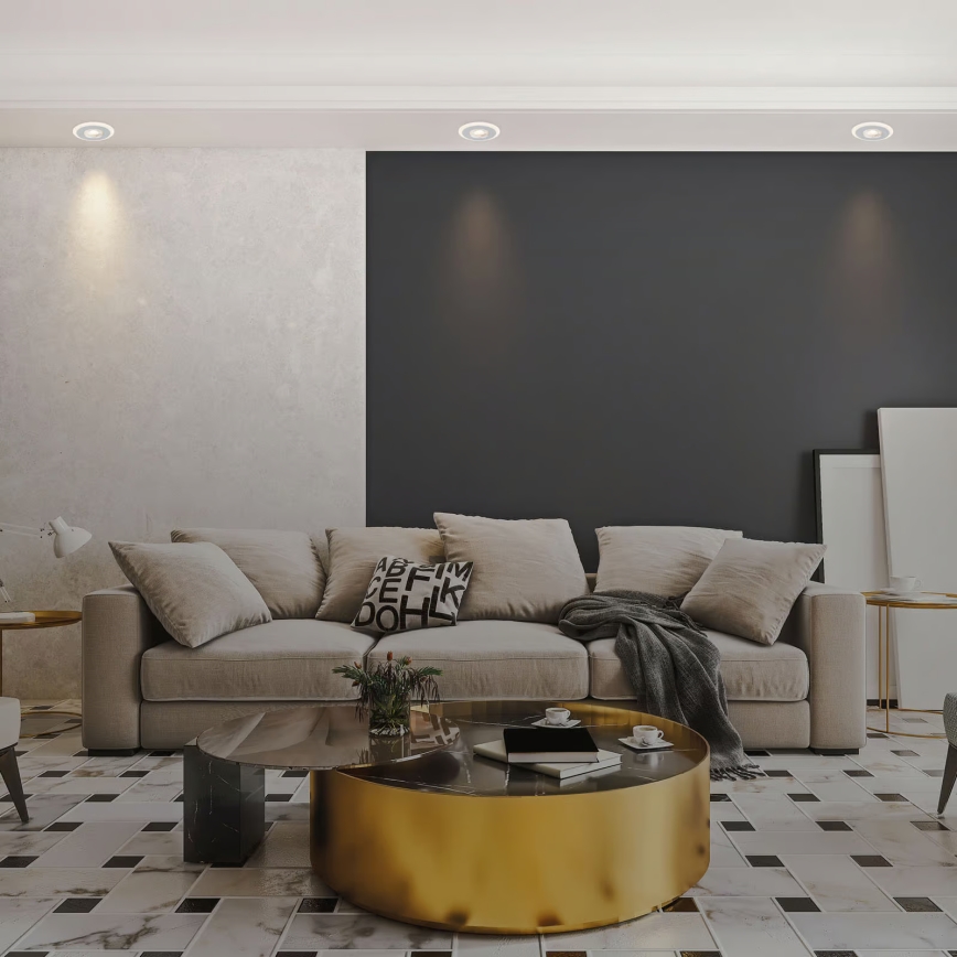 Briloner 7039034 - KOMPLEKT 3xLED vannitoa süvistatavad laevalgustid LED/5W/230V IP44 mattkroom