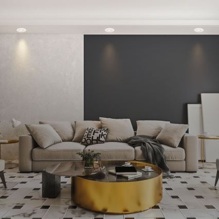 Briloner 7039036 - KOMPLEKT 3xLED vannitoa süvistatav laevalgusti 3xLED/5W/230V IP44 valge