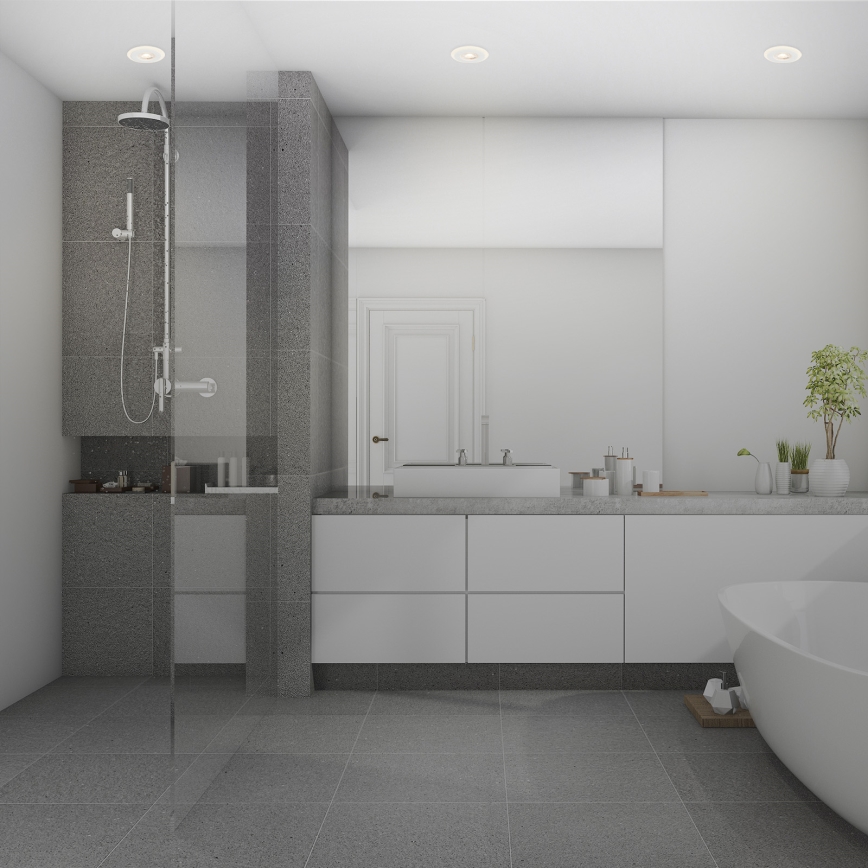 Briloner 7039036 - Komplekt 3× LED süvistatavad vannitoa laevalgustid, LED/5W/230V, IP44, valge