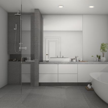 Briloner 7049014 - vannitoa süvistatav hämardatav laevalgusti LED/6W/230V 3000K IP44 mattkroom