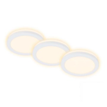 Briloner 7055-036 - KOMPLEKT 3x LED Süvistatav valgusti vannituppa LED/3W/230V IP44