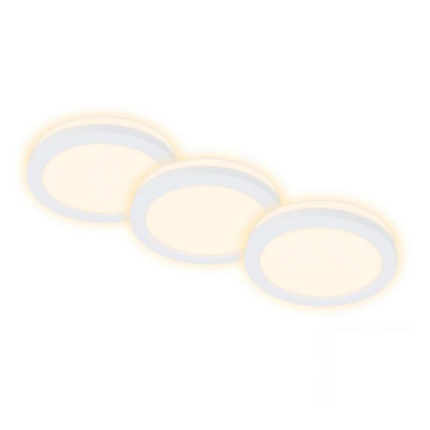 Briloner 7055-036 - KOMPLEKT 3x LED Süvistatav valgusti vannituppa LED/3W/230V IP44