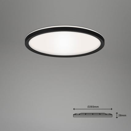 Briloner 7058-015 - LED Hämardatav valgusti SLIM LED/18W/230V 2700-6500K Wi-Fi Tuya + kaugjuhtimispult