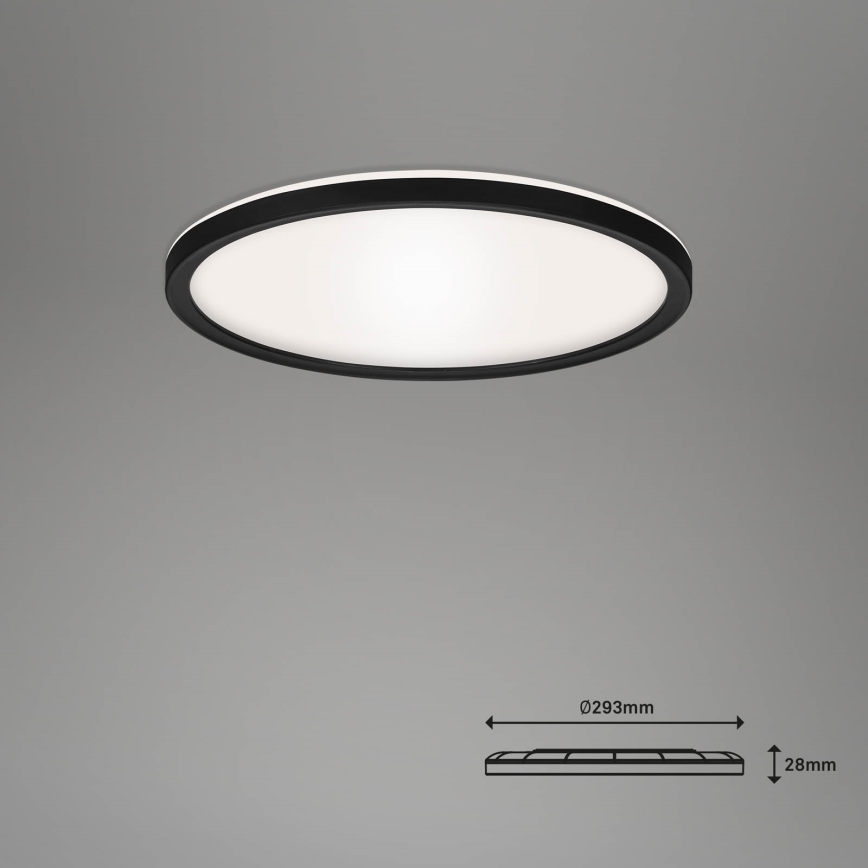 Briloner 7058-015 - LED Hämardatav valgusti SLIM LED/18W/230V 2700-6500K Wi-Fi Tuya + kaugjuhtimispult