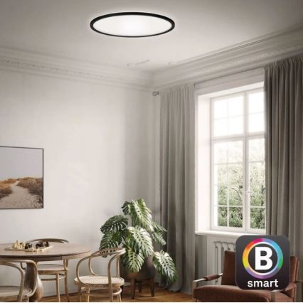 Briloner 7059-015 - LED Hämardatav laevalgusti SLIM LED/22W/230V 2700-6500K Wi-Fi Tuya + kaugjuhtimispult