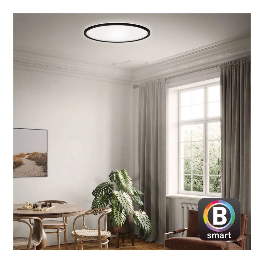 Briloner 7059-015 - LED Hämardatav laevalgusti SLIM LED/22W/230V 2700-6500K Wi-Fi Tuya + kaugjuhtimispult