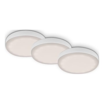Briloner 7061-436 - KOMPLEKT 3x LED Süvistatav valgusti vannituppa LED/3W/230V IP44
