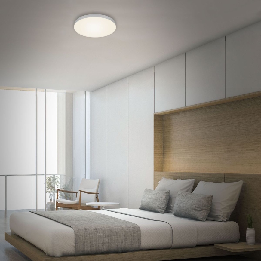Briloner 7066-014 - LED Laevalgusti FLAME LED/21W/230V 3000K hõbedane d. 28,7 cm