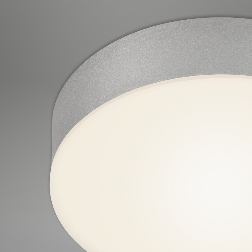 Briloner 7066-014 - LED Laevalgusti FLAME LED/21W/230V 3000K hõbedane d. 28,7 cm