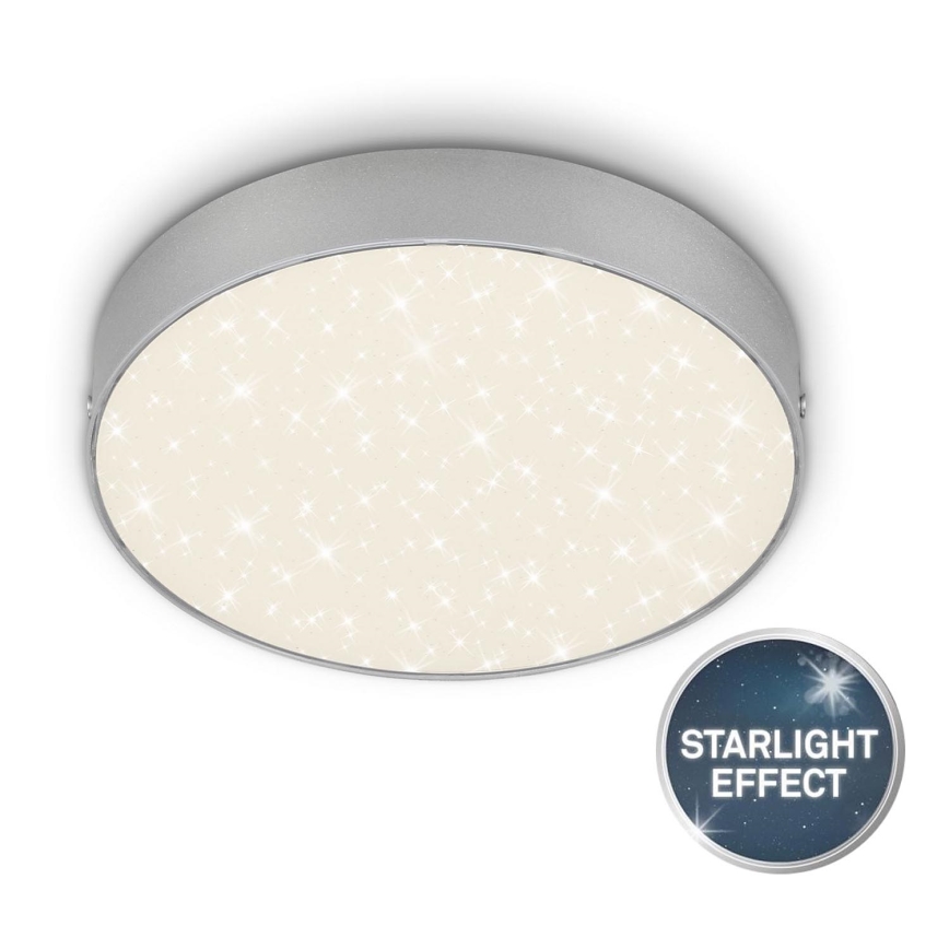 Briloner 7073-414 - LED Laevalgusti STAR SKY LED/16W/230V 4000K d. 21 cm hõbedane