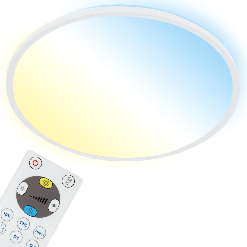 Briloner 7080-016 - LED Hämardatav laevalgusti SLIM LED/22W/230V 2700-6500K + kaugjuhtimispult