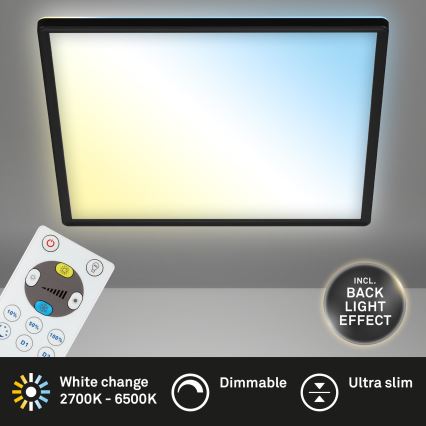 Briloner 7081-015 - LED Hämardatav laevalgusti SLIM LED/18W/230V 2700-6500K + kaugjuhtimispult