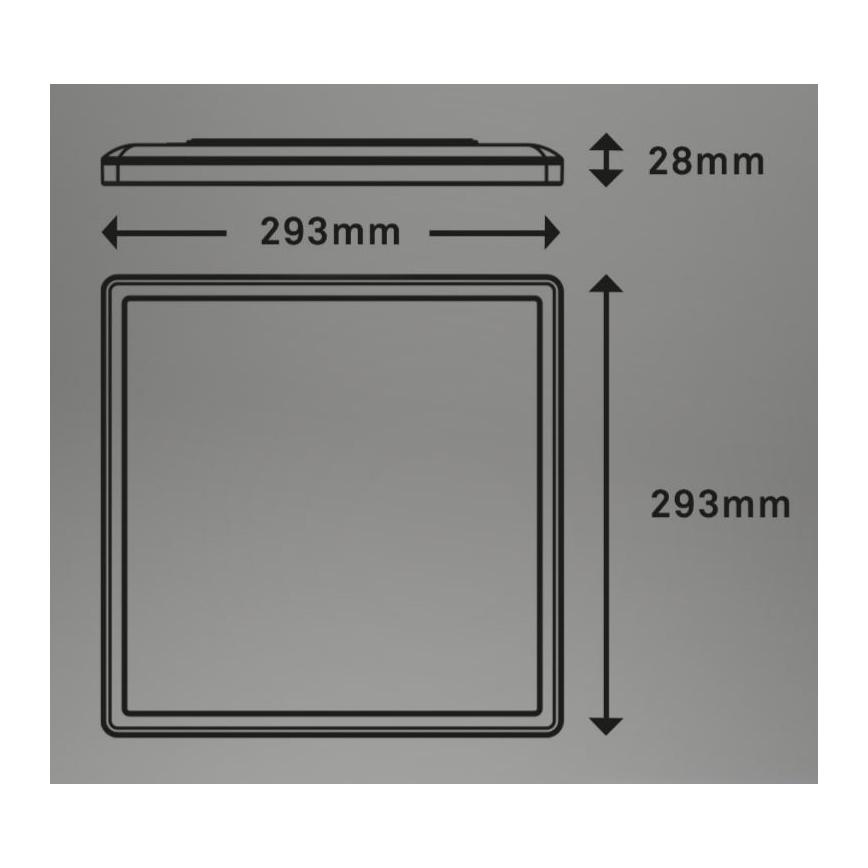 Briloner 7081-015 - LED Hämardatav laevalgusti SLIM LED/18W/230V 2700-6500K + kaugjuhtimispult