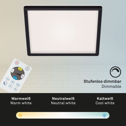 Briloner 7082-015 - LED Hämardatav laevalgusti SLIM LED/22W/230V 2700-6500K + pult