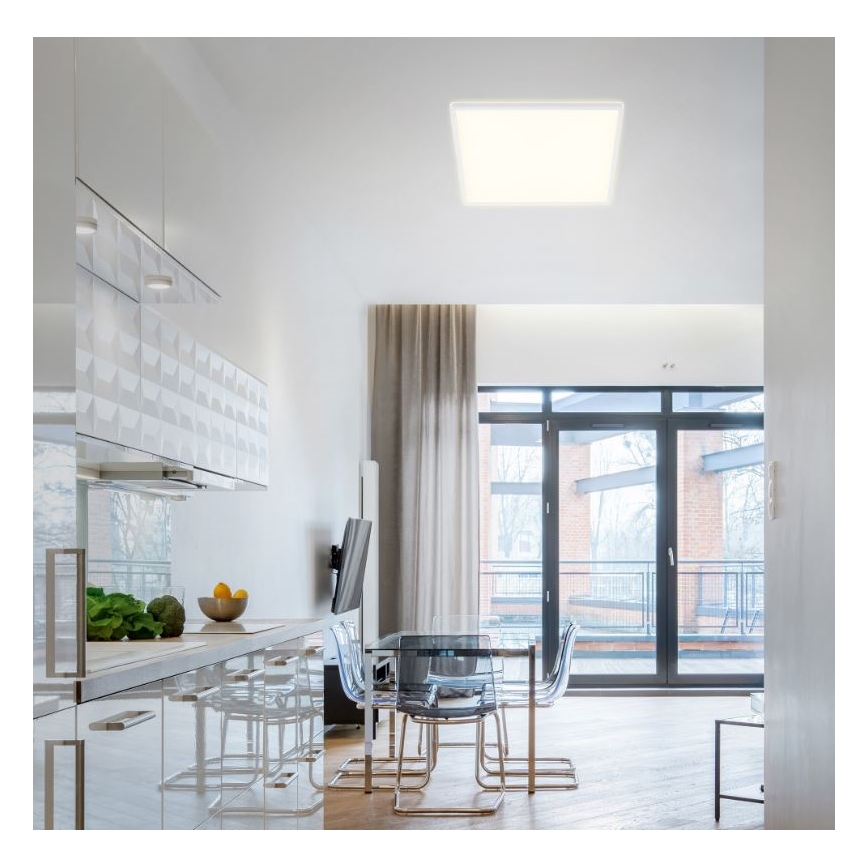 Briloner 7082-016 - LED Hämardatav laevalgusti SLIM LED/22W/230V 2700-6500K + kaugjuhtimispult
