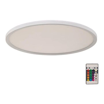 Briloner 7094-416 - LED RGB Hämardatav laevalgusti SLIM LED/22W/230V + kaugjuhtimispult