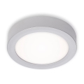 Briloner 7122-014 - LED laelamp FIRE LED/11W/230V 3000K Ø 17 cm, hõbedane