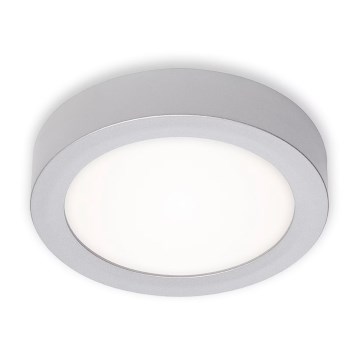 Briloner 7122-014 - LED laelamp FIRE LED/11W/230V 3000K Ø 17 cm, hõbedane