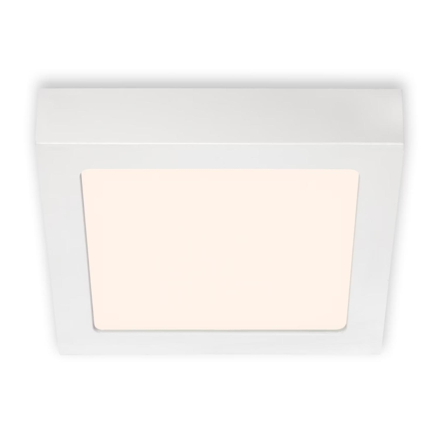 Briloner 7123-016 - LED laevalgusti FIRE LED/12W/230V 3000K 17x17 cm valge