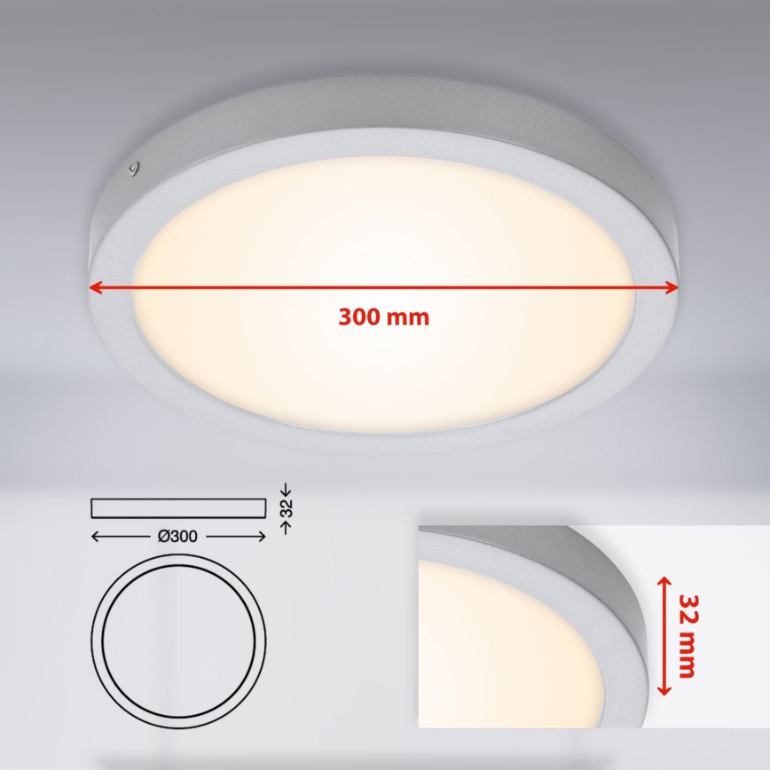 Briloner 7141-014 - LED Laevalgusti FIRE LED/21W/230V 3000K