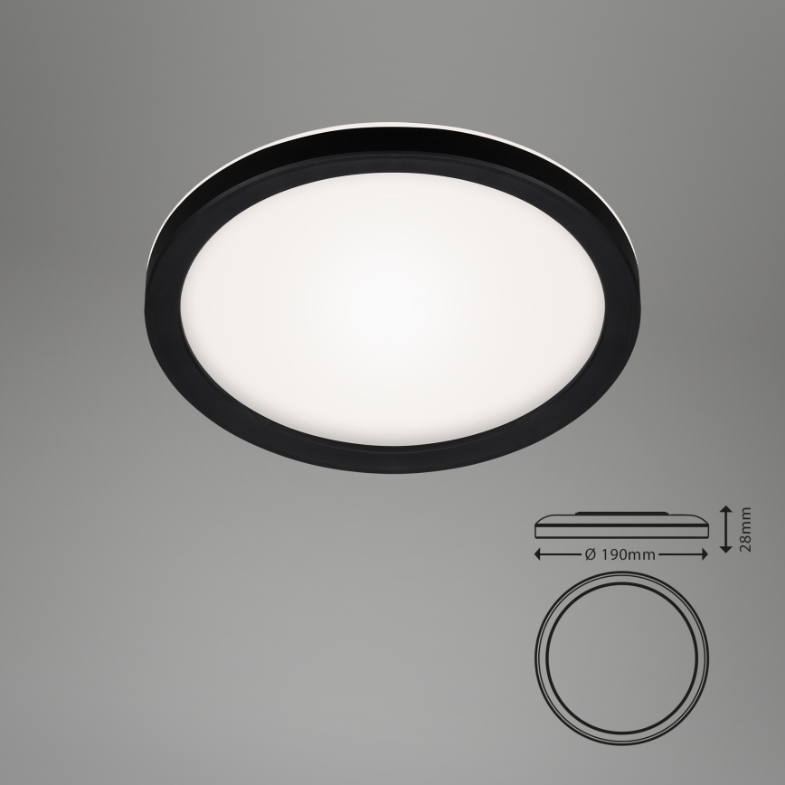 Briloner 7150-415 - LED Laevalgusti SLIM LED/12W/230V diameeter 19 cm