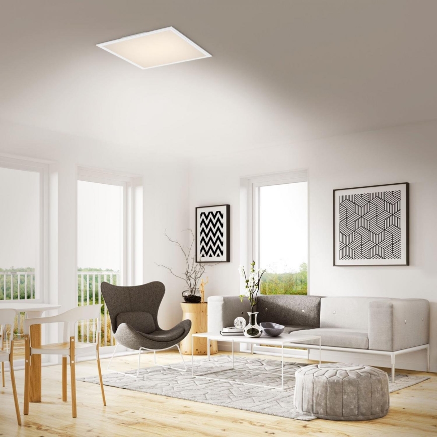 Briloner 7152-016 - LED RGB Hämardatav pinnale kinnitatav valguspaneel COLOUR LED/24W/230V 3000-6500K + kaugjuhtimispult