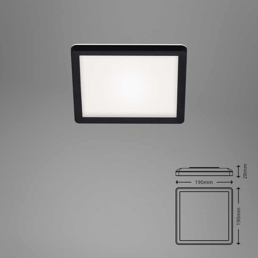 Briloner 7153-415 - LED Laevalgusti SLIM LED/12W/230V 19x19 cm