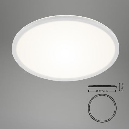 Briloner 7157-416 - LED Laevalgusti SLIM LED/22W/230V diameeter 42 cm