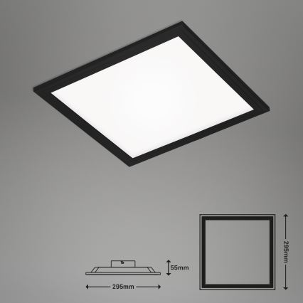 Briloner 7191-015 - LED Laevalgusti SIMPLE LED/12W/230V