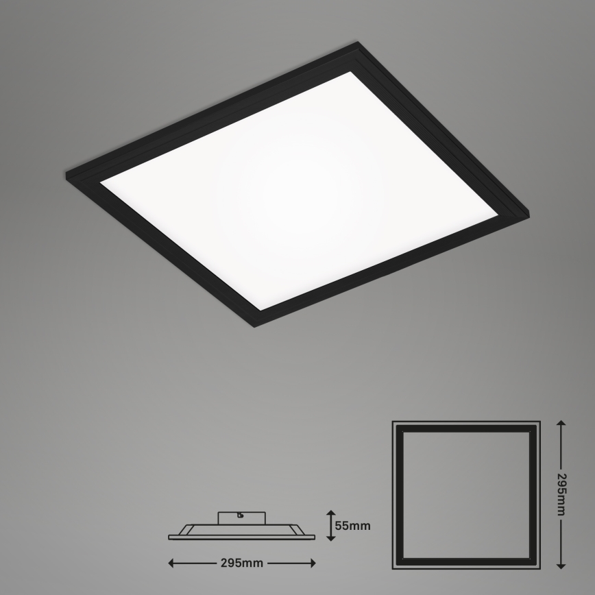 Briloner 7191-015 - LED Laevalgusti SIMPLE LED/12W/230V