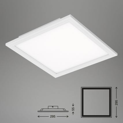 Briloner 7191-016 - LED Laevalgusti SIMPLE LED/12W/230V