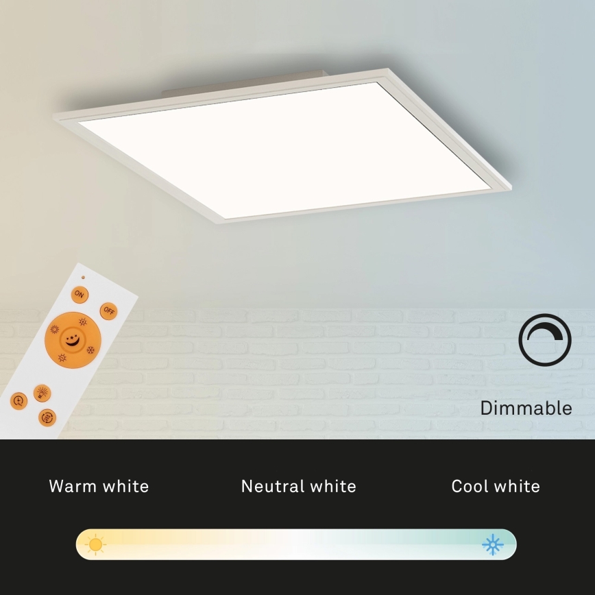 Briloner 7194-016 - LED Hämardatav laevalgusti SIMPLE LED/18W/230V 3000-6500K + pult