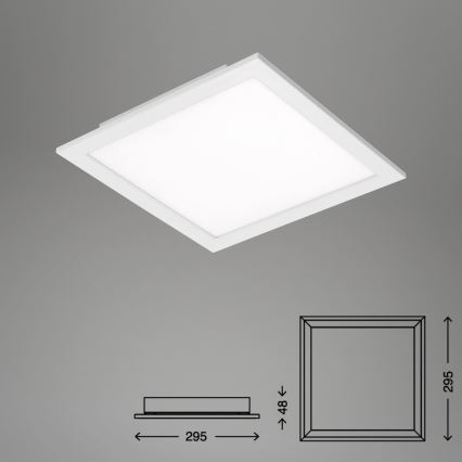 Briloner 7194-016 - LED Hämardatav laevalgusti SIMPLE LED/18W/230V 3000-6500K + pult