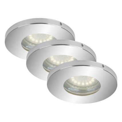 Briloner 7212-038 - KOMPLEKT 3 x LED Vannitoa valgusti ATTACH 3xGU10/5W/230V IP44