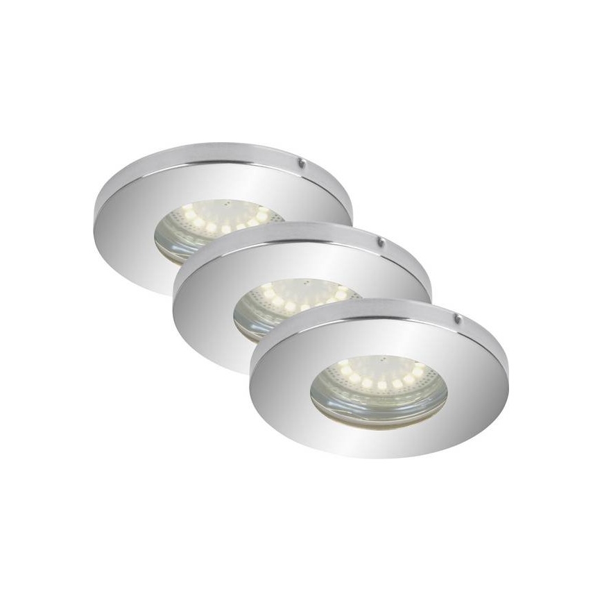 Briloner 7212-038 - KOMPLEKT 3 x LED Vannitoa valgusti ATTACH 3xGU10/5W/230V IP44