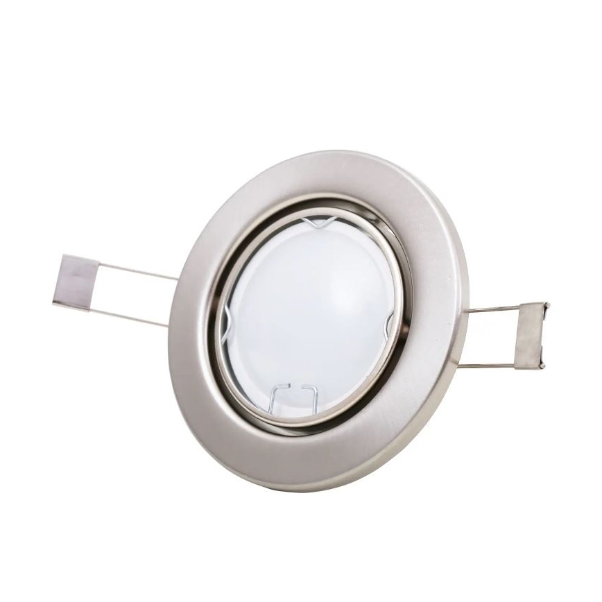 Briloner 7221-032 - Komplekt 3x LED Süvistatav vannitoavalgusti 1xGU10/3W/230V IP23 matt kroom