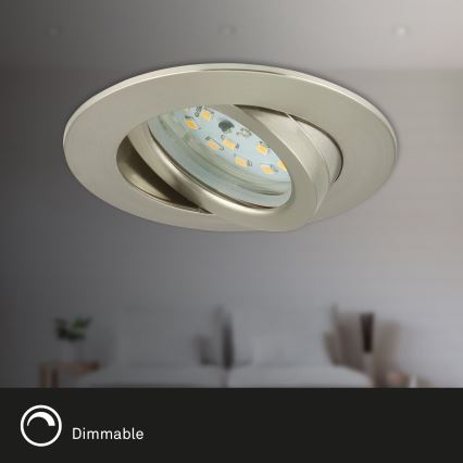 Briloner 7232-032 - Komplekt 3x hämardatavaid LED-vannitoa laevalgusteid ATTACH LED/5,5W/230V IP23