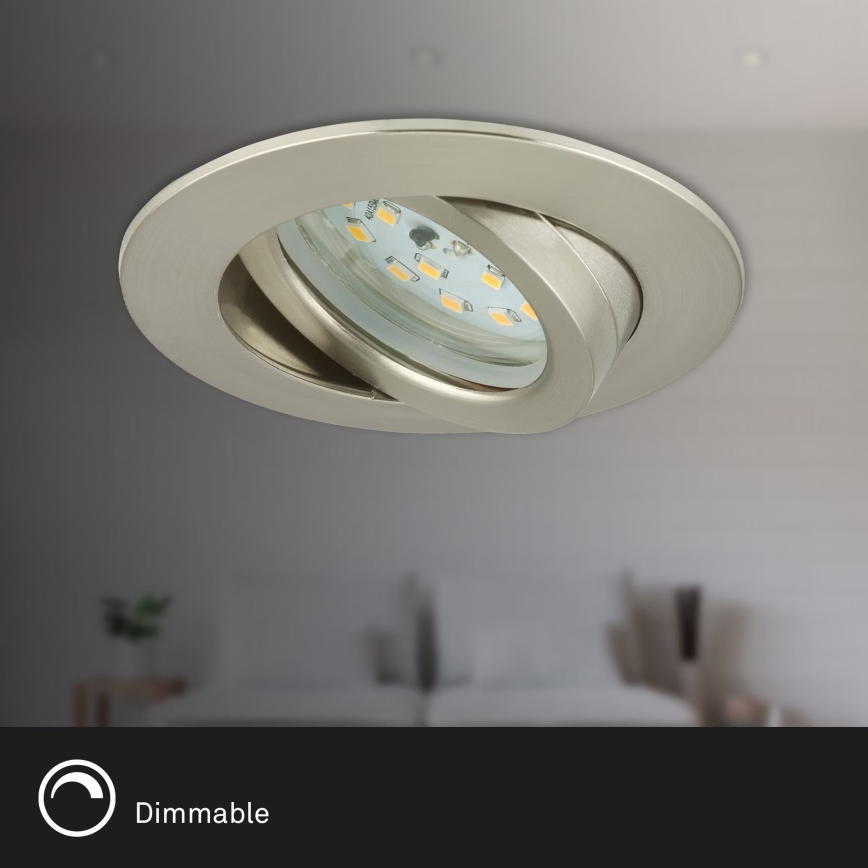 Briloner 7232-032 - Komplekt 3x hämardatavaid LED-vannitoa laevalgusteid ATTACH LED/5,5W/230V IP23