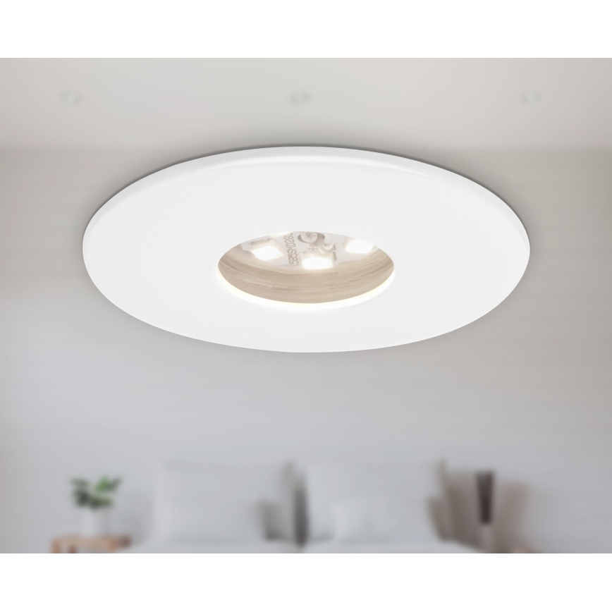 Briloner 7240-036 -KOMPLEKT 3x LED Süvistatav valgusti vannituppa ATTACH LED/1,8W/230V IP44 valge