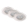Briloner 7257-039 - KOMPLEKT 3x LED Süvistatav valgusti vannituppa ATTACH LED/4,5W/230V IP44