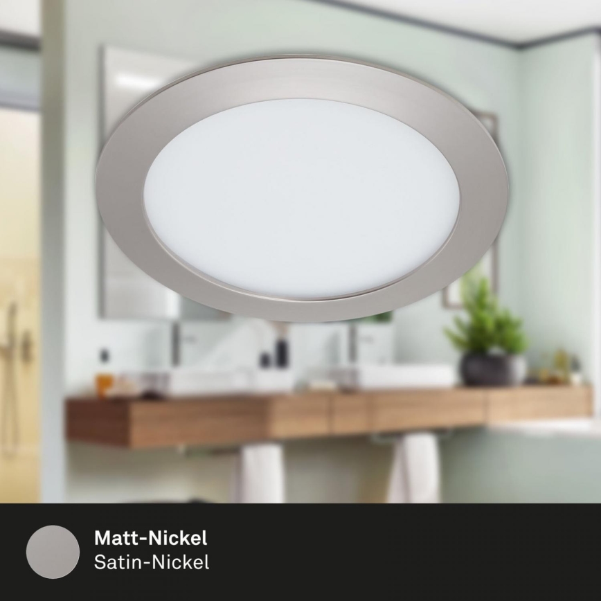 Briloner 7286-012 - LED Süvistatav valgusti vannituppa LED/12W/230V IP44