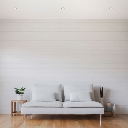 Briloner 7296-039 - komplekt 3× hämardatavat vannitoa süvistatavat laevalgustit, 1×LED/6,5W/230V, 3000K, IP23, mattkroom